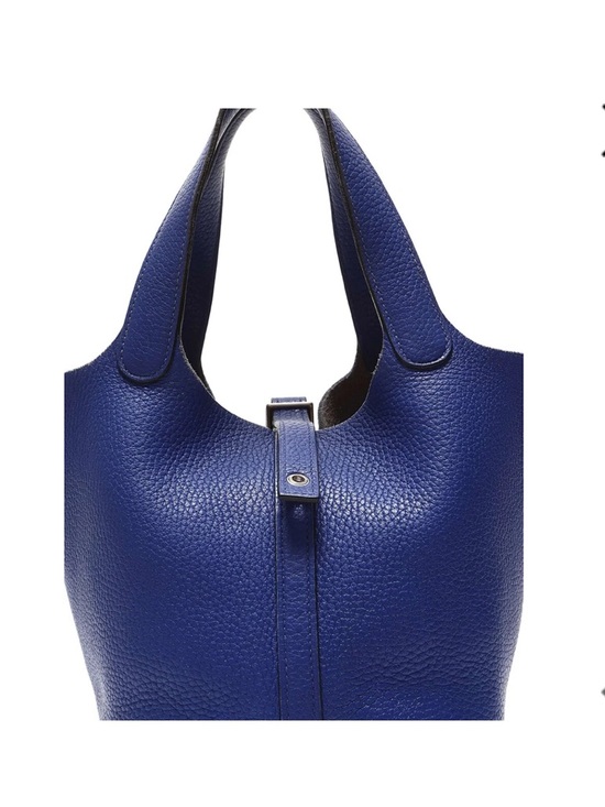 Hermes Handbags - Hermes Royal Blue Picotin 18